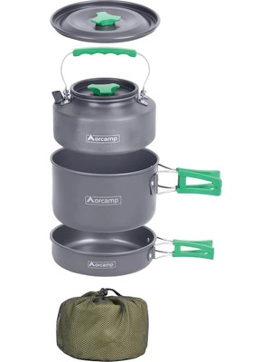 Orcamp OUT-1150 / Kamp Tencere Seti 3lü