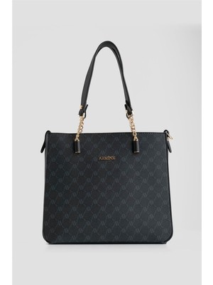 Armine Çanta Noktalı 25YD7362 Siyah