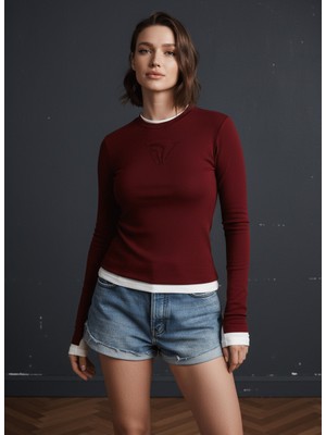 Charis Parmak Geçmeli Bluz