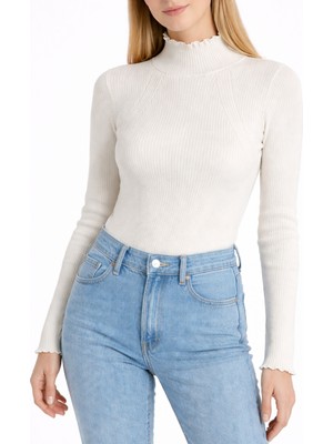 Bolds Triko Bluz -Yarım Balıkçıyaka Body