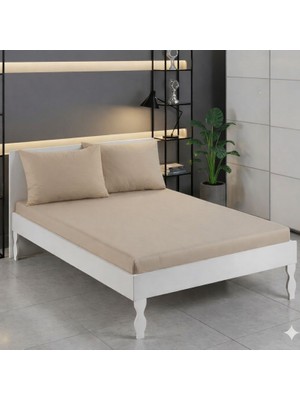 Flofy Pamuklu Lastikli Çarşaf Seti | Lastikli Çarşaf+Yastık Kılıfı