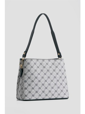 Armine Çanta Noktalı 25YD7361 Gri