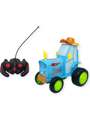 Limon Uzaktan Kumandalı Dans Eden Çılgın Araba - Mavi