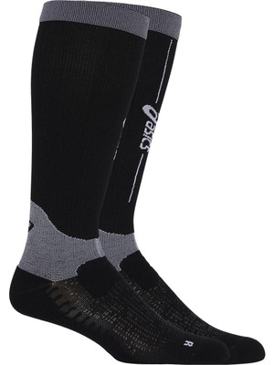 Asics Performance Run Compression Sock Unisex Siyah Koşu Çorabı 3013A990-002