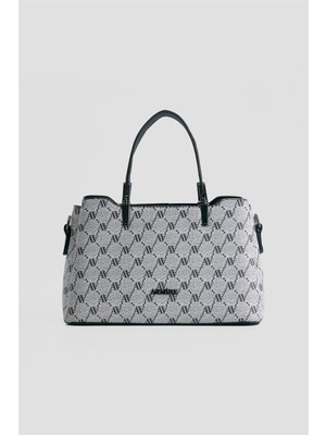 Armine Çanta Noktalı 25YD7311 Gri