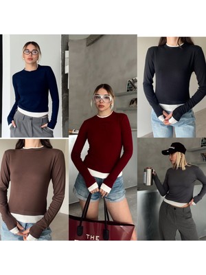 Charis Parmak Geçmeli Bluz