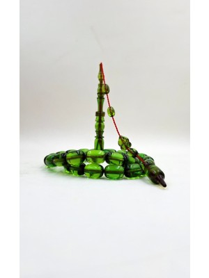 İbrahim Altıntaş Katalin Su Yeşili  Halkalı Imame Özel Işçilik Sistemli Tespih