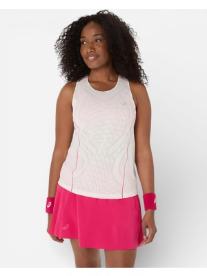 Asics Match Actibreeze Tank Kadın Krem Atlet 2042A388-200
