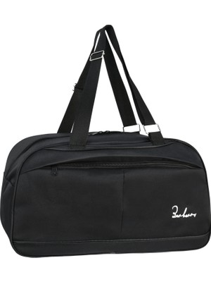 Barberri Nakış Detaylı Seyahat Spor Çantası