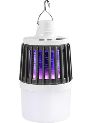 Ett MX-858 Usb'li Sinek Öldürücü Özellikli 3 Modlu Şarjlı Kamp Feneri