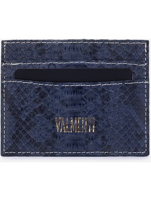 Valmenti Unisex Hakiki Deri Mat Lacivert Kartlık 1148 062 Krtlk SK25-26 Mat Lacı Pıton