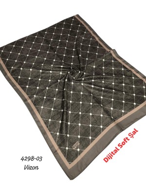 Sedef Dijital Soft Şal