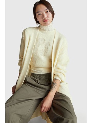 United Colors Of Benetton Ekru Kadın / Kız Kdn_desenli Dik Yaka Bluz Model Kodu: ( 5W77DQ0AT3C9)