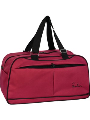 Barberri Nakış Detaylı Seyahat Spor Çantası