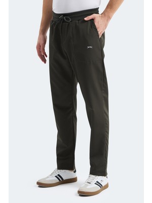 Slazenger Manus Erkek Cepli Haki Eşofman Altı