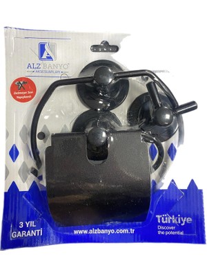 Penta Alz Fulya 3lü Siyah Set Yapışkanlı