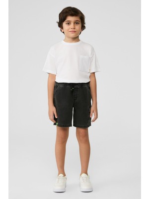 NBT BSC Bg Store Erkek Çocuk Antrasit Şort