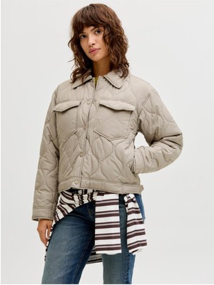 JJXX Vintage Khaki Kadın / Kız Jxhope Allıe Quılted Jacket Otw Sn Model Kodu: ( 12287032VINTAGE Kh)