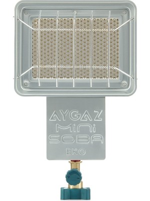 Aygaz Mini Soba Eko Seramik Taşlı Hafif Dış Mekan Ekipmanı Kamp İçin 150 W Güç