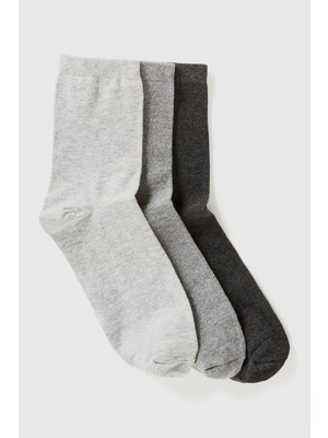 United Colors Of Benetton Mix Unisex U U_3`lü Soket Çorap Model Kodu: ( 6GRD2701M902)