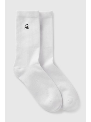 United Colors Of Benetton Mix Unisex U_benetton Logolu Soket Çorap Model Kodu: ( 6AO42701QMIX)