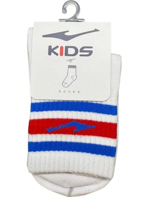 Erke Beyaz Unisex Yarım Çorap Model Kodu: ( 75323112076001-2)