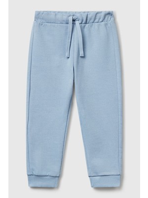 United Colors Of Benetton Mavi Erkek Ek_arka Cebi Logo Eşofman Altı Model Kodu: ( 3J70GF010MAVİ)