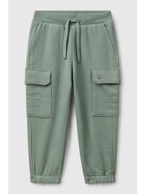 United Colors Of Benetton Haki Erkek Ek_cep Detaylı Beli Ipli Eşofman Altı Model Kodu: ( 3J68GF045075)