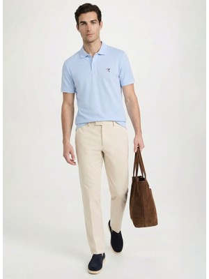 Fabrika Mavi Erkek Slim Fit Polo T-Shirt F5SM-TST 2779 N