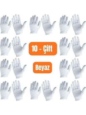 Axe Sportswear 10 Çift Garson & Bando & Pandomim & Gösteri & Merasim Eldiveni