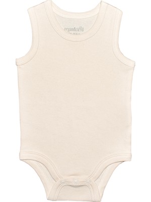 Organickid Naturel Bebek Atlet Body