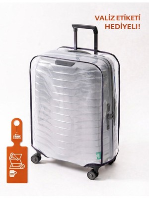 Trink Çanta Şeffaf Bavul ve Valiz Kılıfı TRİNK-VLZ1060