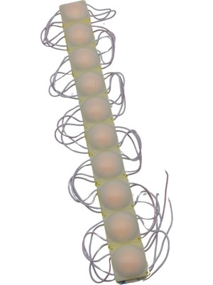 Powerr Led Aydınlatma 20 Adet 12 Volt 2 Watt Yeni Model Amber Sarı Cob LED Modül IP65