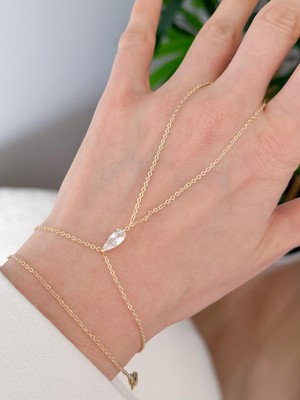 Venüs Design Çelik Damla Taşlı Şahmeran