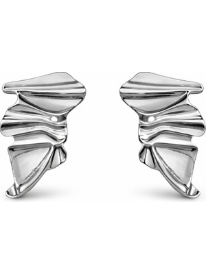 Venüs Design Çelik Rubi Küpe