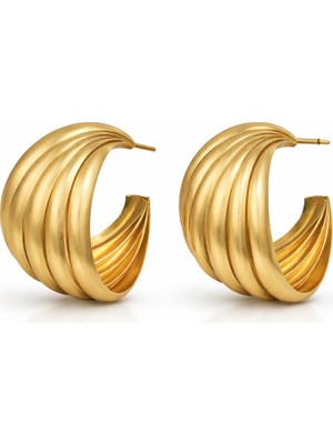 Venüs Design Çelik Buke Küpe