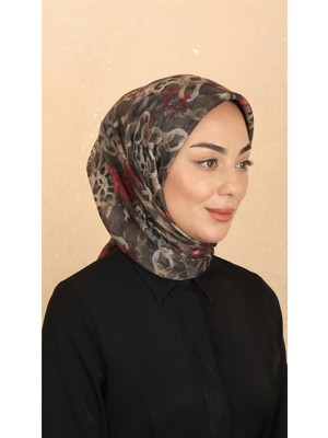 Lo'cella Pamuklu Soft Eşarp 4529-2 Yeşil