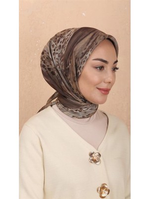 Lo'cella Pamuklu Soft Eşarp 4534-7 Olive