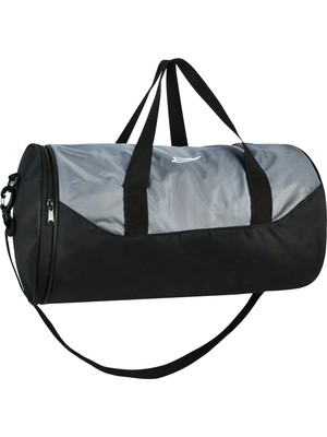 Barberri Ayakkabılık Bölmeli Spor Silindir Çanta