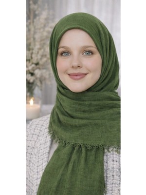 Bonjela Bürümcük Şal Yeşil