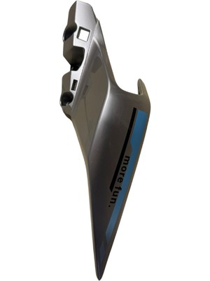 Cf Moto SR250 Sele Altı Yan Grenaj Arka Gümüş Gri Sol (Stickerlı)