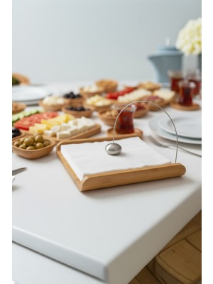 PremiumPort Şık ve Kullanışlı Peçetelik, Ev ve Ofis Dekorunu Tamamlar