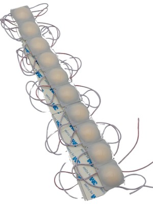 Powerr Led Aydınlatma 20 Adet 12 Volt 2 Watt Yeni Model Günışığı Cob LED Modül IP65