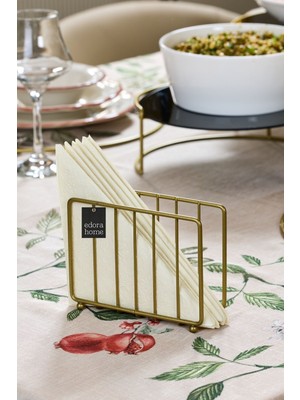 PremiumPort Şık Metal Kafes Peçetelik, Restoran, Kafe, Otel Dekoru, Hediyelik