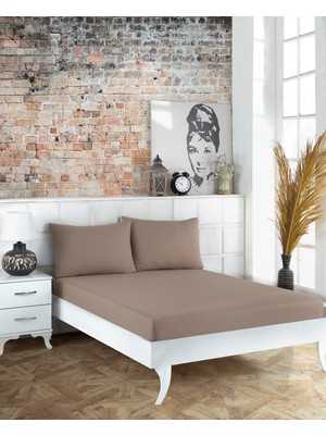 Battal Boy Yastıklı Çarşaf Takımı %100 Pamuklu 180X200