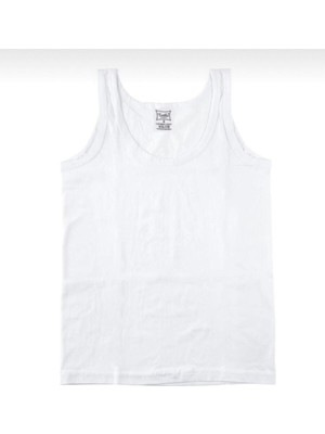 Tutku Pamuk Erkek Çocuk Atlet Esnek Kumaş Özelliği ile 5-Beyaz-5 Standart Beden