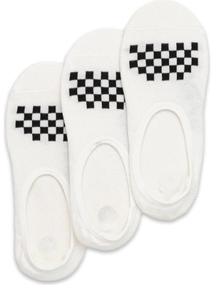 Vans VN000QCA Classic Canoodle Socks Beyaz-Siyah Unisex Çorap