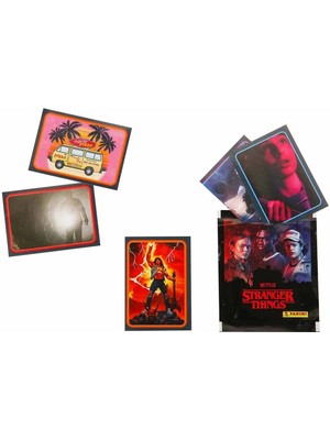 Moresun Buğz Stranger Things 5’li Çıkartma Paketi - 32819PA