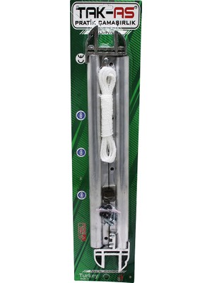 Go İthalat Mermere Montajlı Katlanır Çamaşır Askısı (5473)