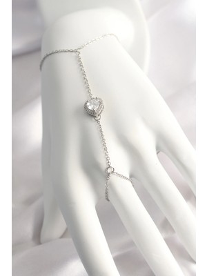 Alvo Store Buğz 316L Çelik Gümüş Renk Kalp Model Şahmeran